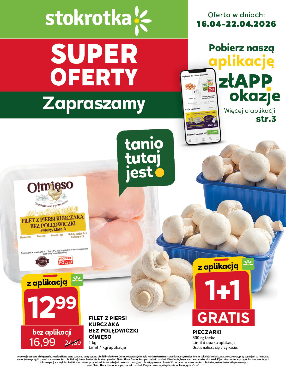 Lista sklepów, w których obowiązuje gazetka znajduje się poniżej