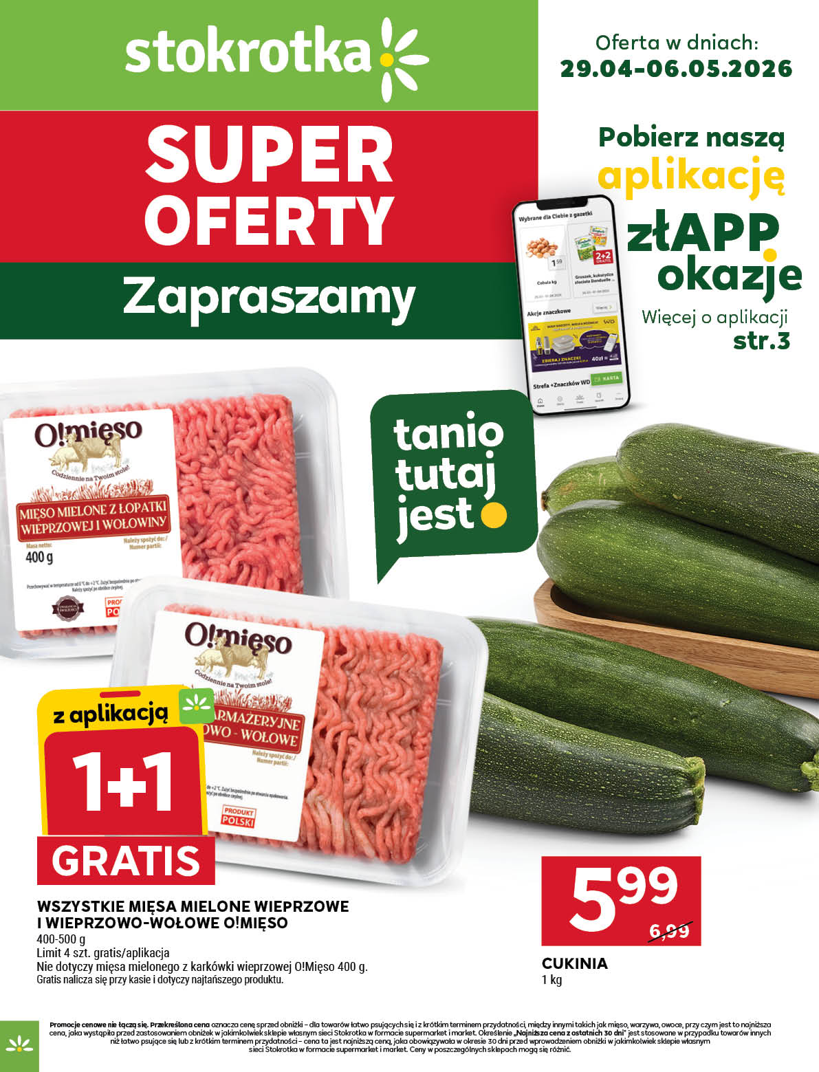Lista sklepów, w których obowiązuje gazetka znajduje się poniżej