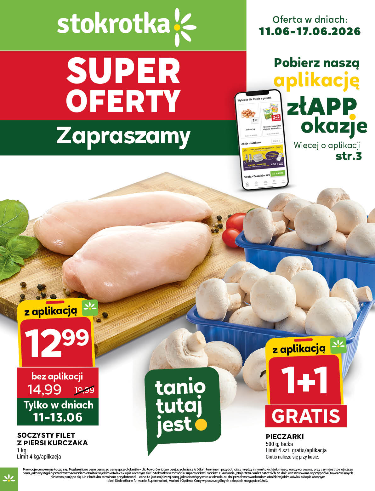 Lista sklepów, w których obowiązuje gazetka znajduje się poniżej