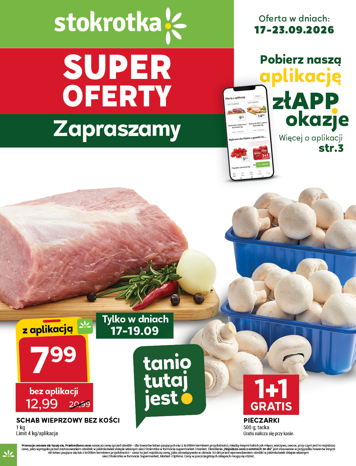 Lista sklepów, w których obowiązuje gazetka znajduje się poniżej