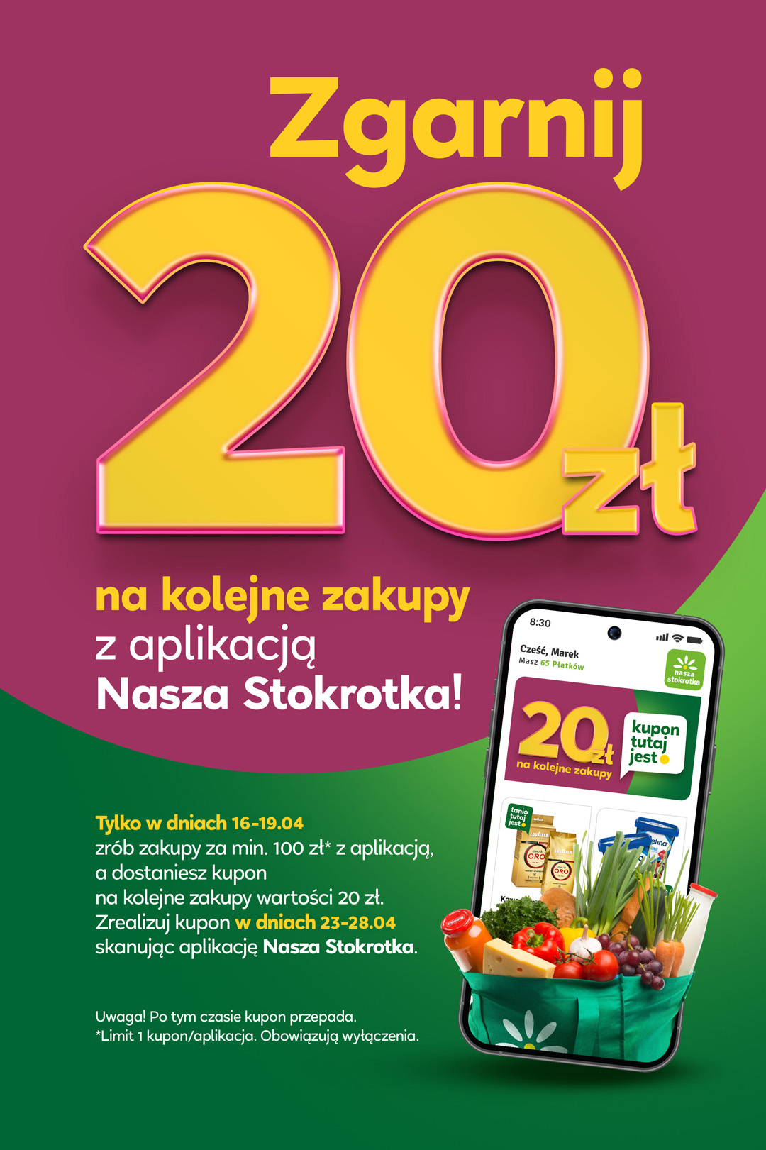 20 zł na zakupy