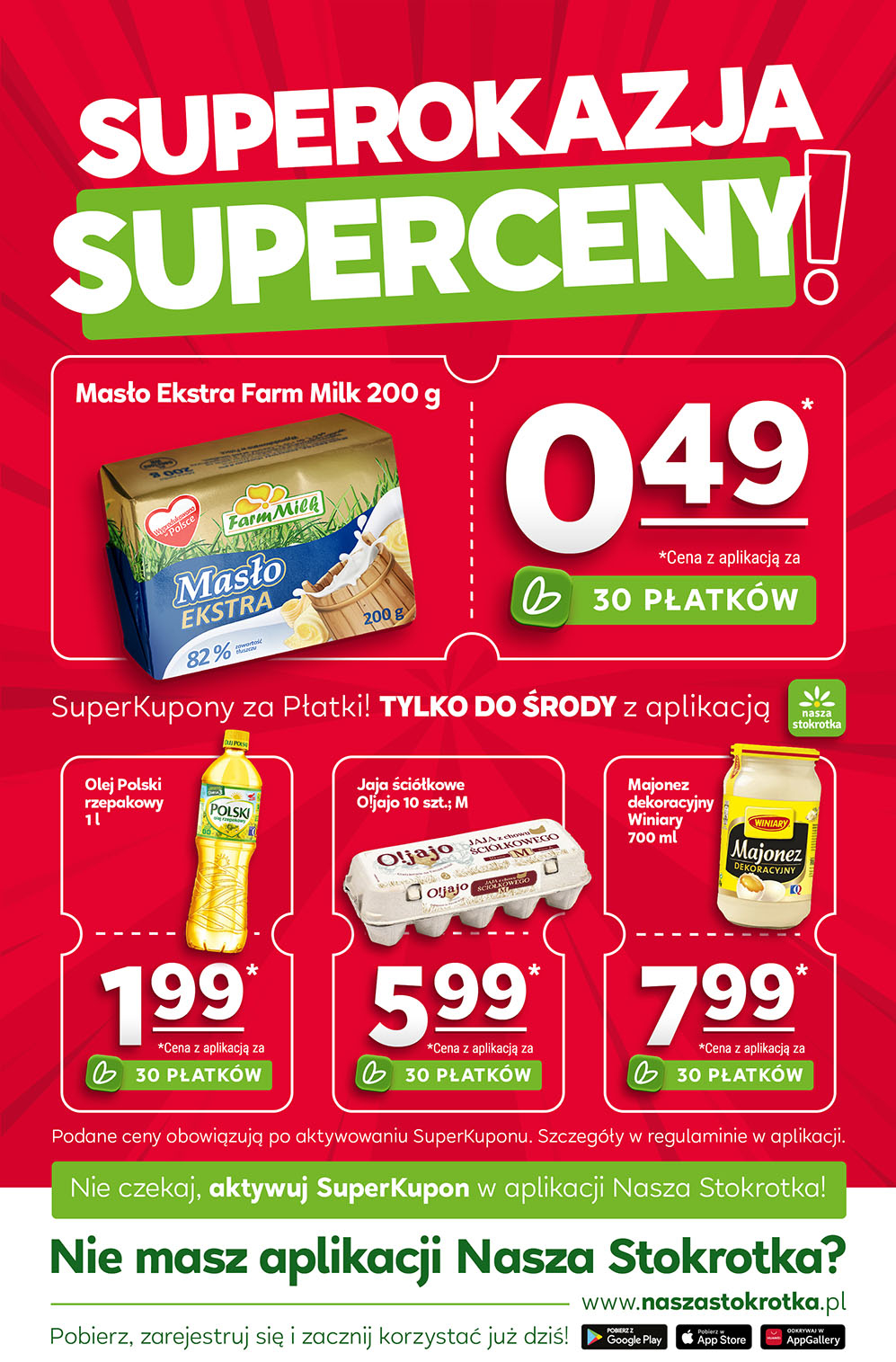 Masło za 49 groszy? W Stokrotce trwa akcja z superokazjami!